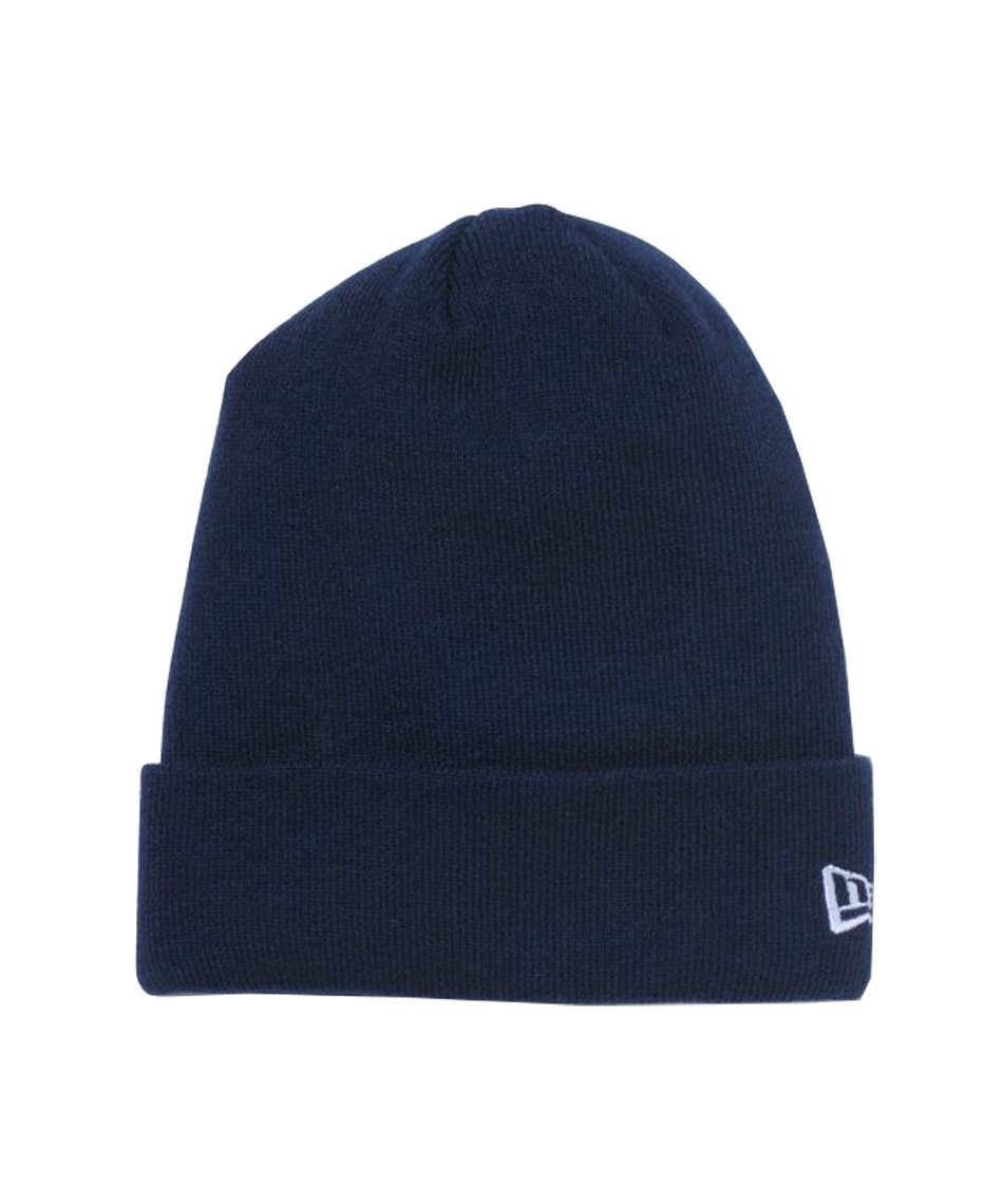 ゴルフ ニット帽 Basic Cuff Knit ネイビー × ホワイトフラッグ