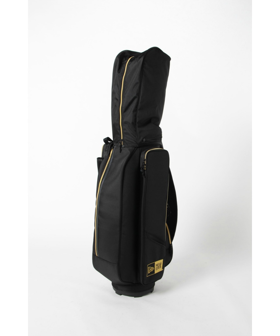 ニューエラ (NEW ERA) キャディバッグ ブラック × ゴールド ベーシック