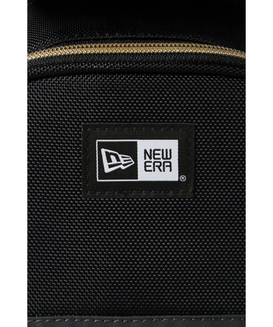 ニューエラ (NEW ERA) キャディバッグ ブラック × ゴールド