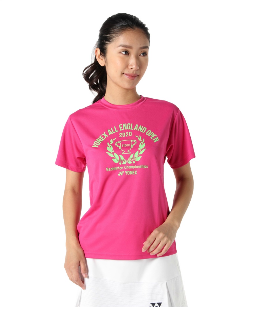 ヨネックス(YONEX) テニスウェア Tシャツ 半袖 2020全英選手権 限定WTシャツ YOB20002