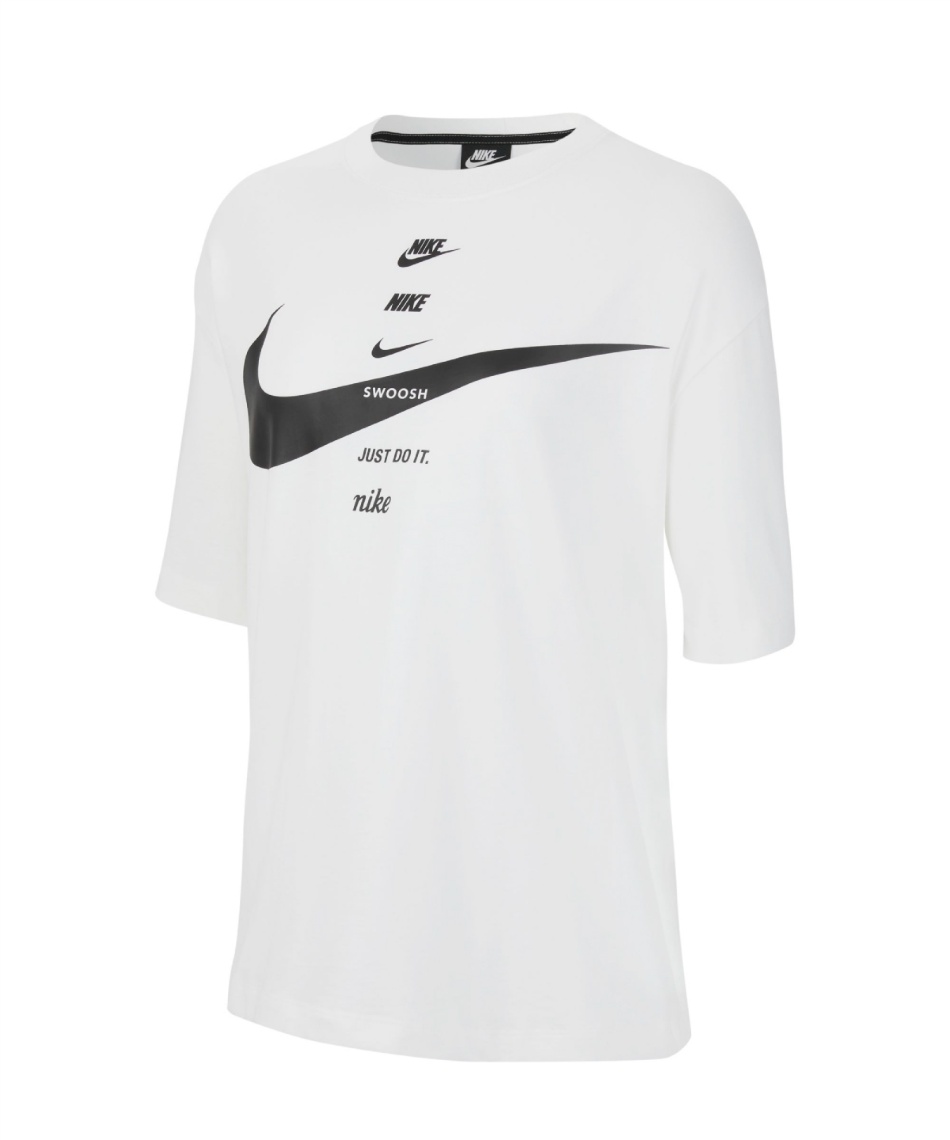 ナイキ Nike Tシャツ 半袖 ウィメンズ スウッシュ S S トップ Cu56 100 スポーツ用品ならヒマラヤオンラインストア 公式