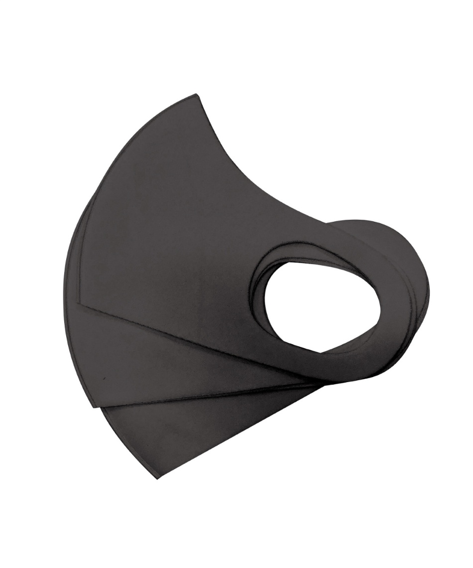マスク 保湿フィットマスク 3枚組 ブラック 745338 | スポーツ用品なら