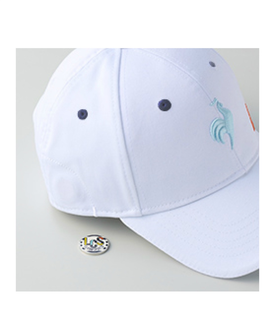ルコックスポルティフ(le coq sportif) ゴルフ キャップ マーカー付き