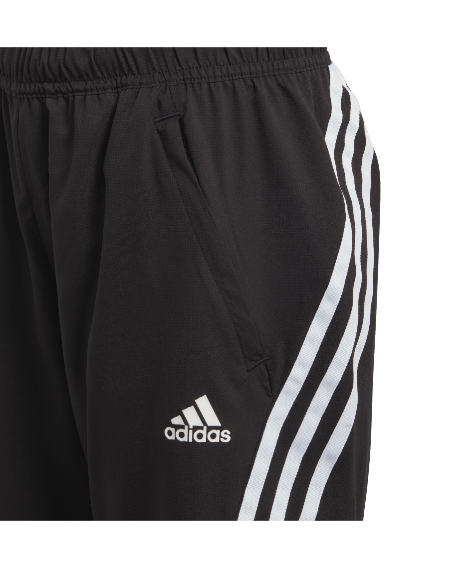 アディダス 七分丈パンツ 黒×白 サイド3ライン ストレッチ メンズ 79(M) ゴルフウェア adidas パンツ スリーストライプス adidas 黒×白 サイド3ライン 7分丈（ブランドアディダス）（スポーツ・アウトドア
