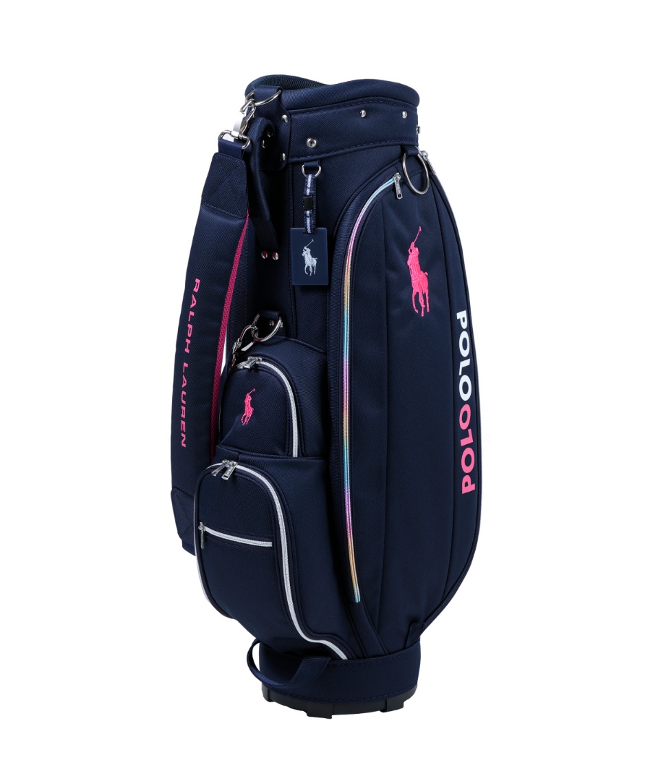 【良状態】POLOラルフローレン キャディバッグ ネイビー 23年モデル 良状態】POLOラルフローレン キャディバッグ ネイビー 23年モデル 良