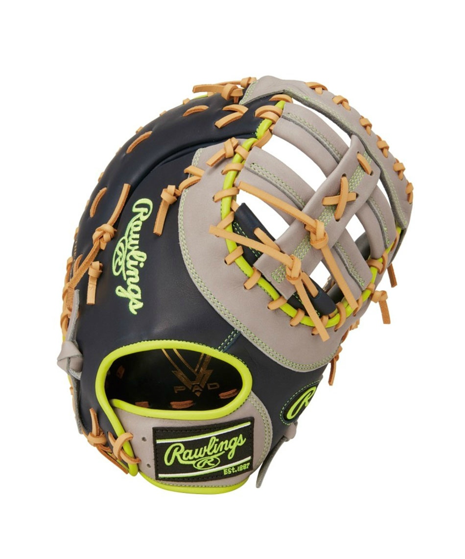 ローリングス(Rawlings) 野球 一般軟式グローブ 一塁手 軟式 HYPER TECH COLOR SYNC ファーストミット サイズ 12.5 GR2HTC3ACD