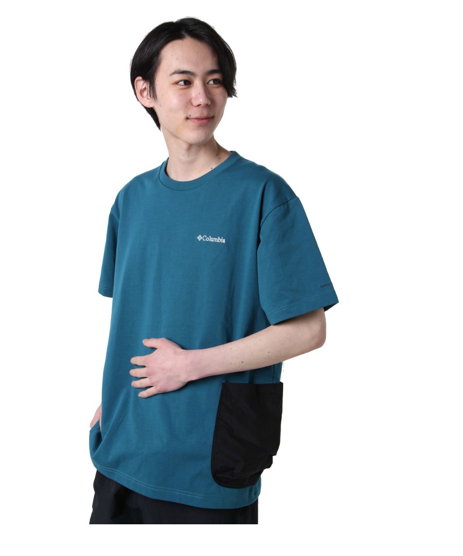 コロンビア　Tシャツ 送料無料 コロンビア Columbia メンズ 男性用 ファッション ボタン