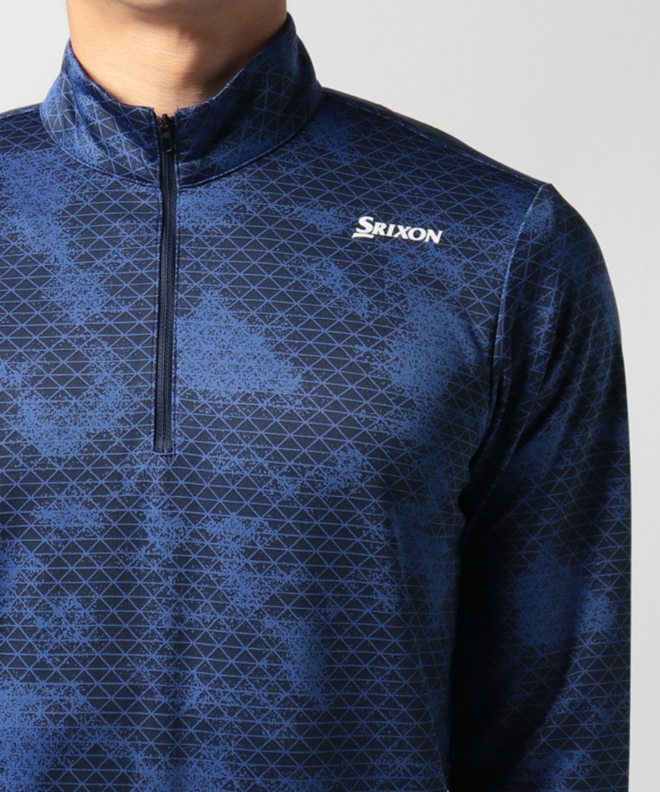 バーゲン、ツアープロ共同開発 Srixon ゴルフシャツ Mイエロー/グレー