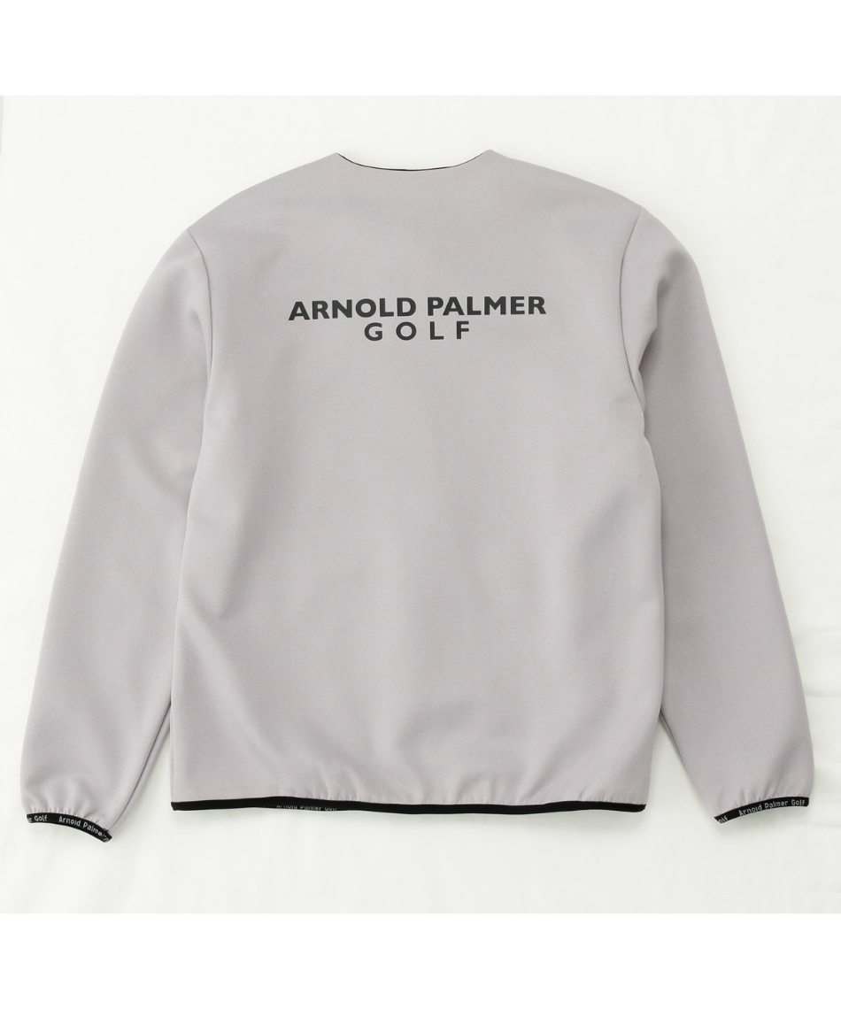 アーノルドパーマー(arnold palmer) ゴルフウェア ブルゾン ノーカラー