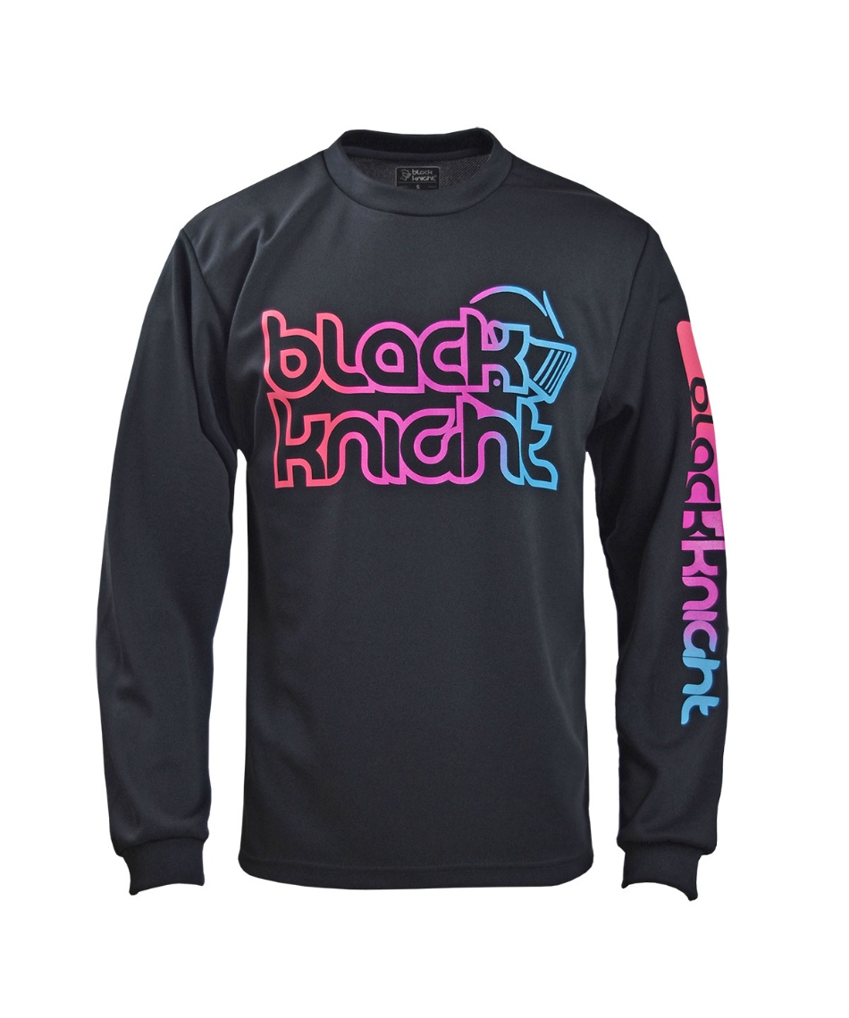 ブラック ナイト(Black knight) テニスウェア Tシャツ 長袖 ロングT