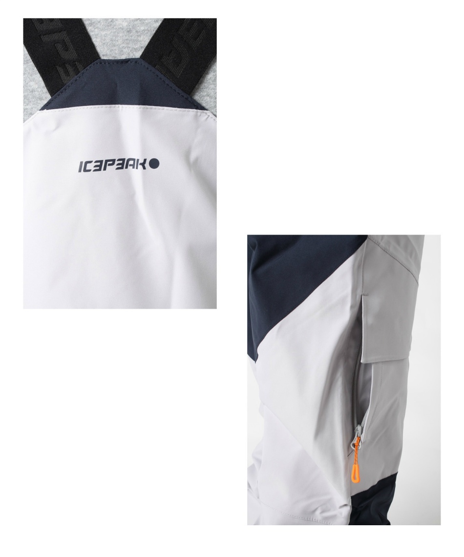 アイスピーク(ICE PEAK) スキーウェア パンツ SKI PT CLYDE BIB 【22