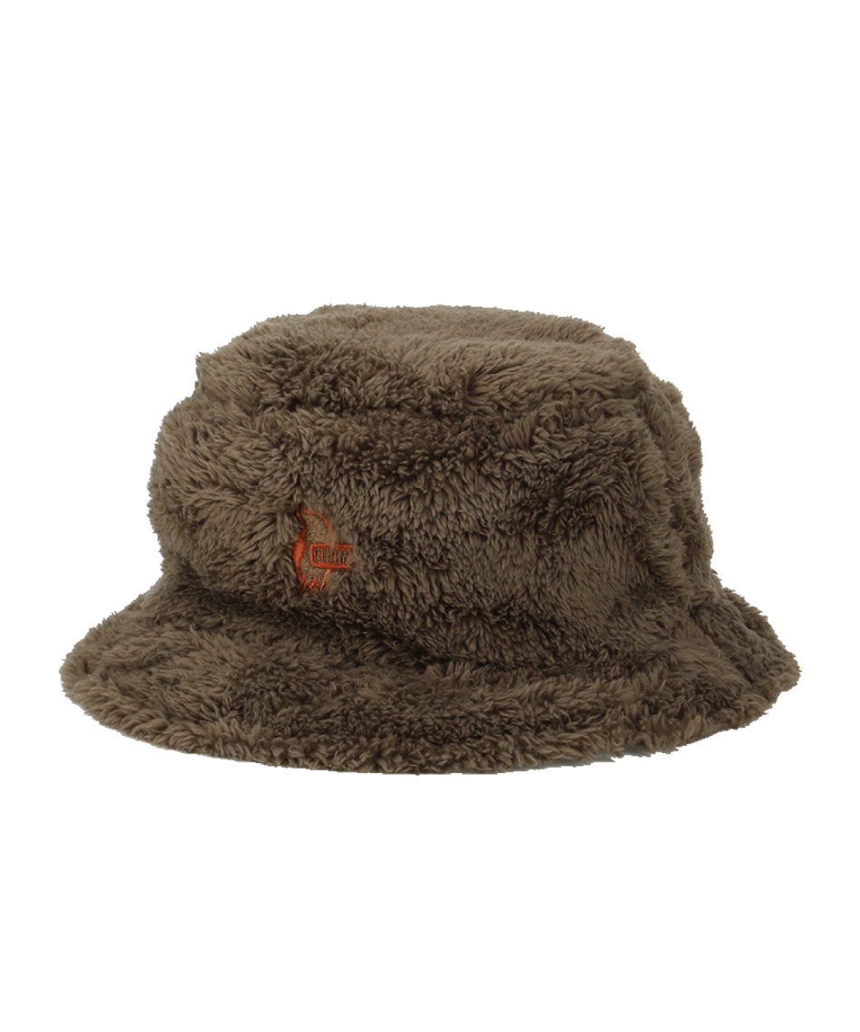 ブラウン フリース バケットハット UGG バケットハット ブラウン ボン