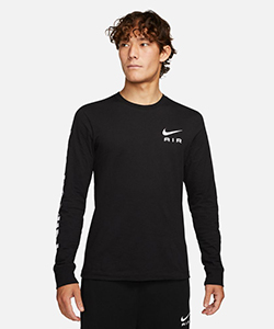 国内発送【NIKE】Air Machine グラフィック 長袖Tシャツ Tシャツ 長袖 NSW NIKE AIR L/S Tシャツ DX1010-010 | スポーツ