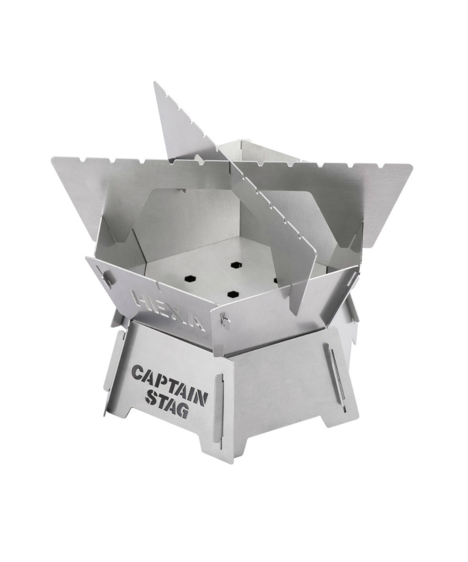 キャプテンスタッグCAPTAIN STAG バーベキュー用 焚火台 ファイアグリ CAPTAIN STAG バーベキュー コンロ 小型 BBQコンロ イージー