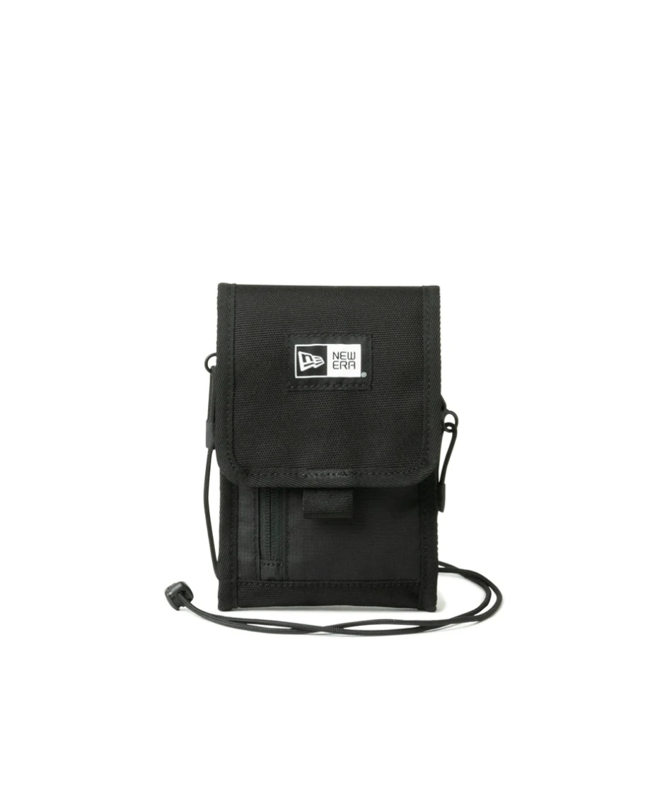 ニューエラ(NEW ERA) ネックポーチ 0.3L ボックスロゴ ブラック