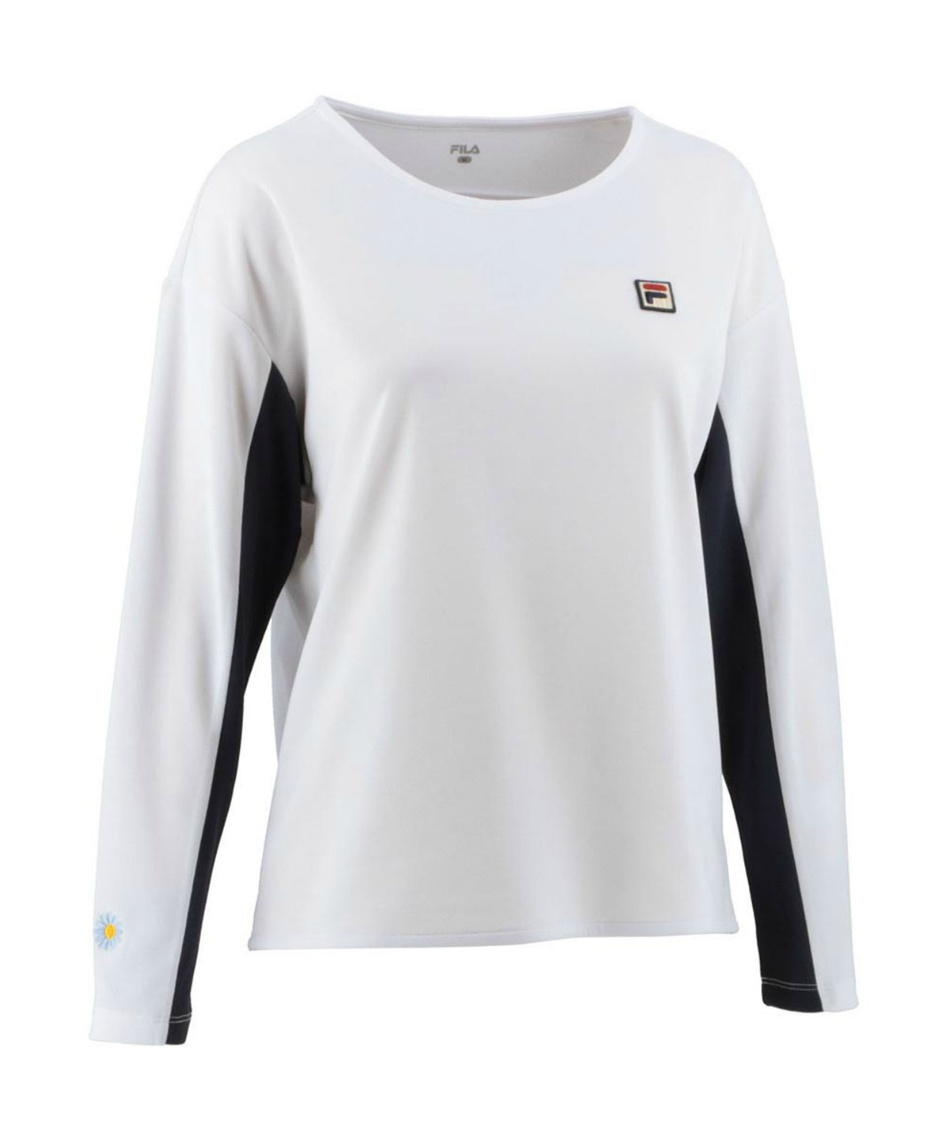 フィラ(FILA) テニスウェア Tシャツ 長袖 ロングスリーブシャツDAISY