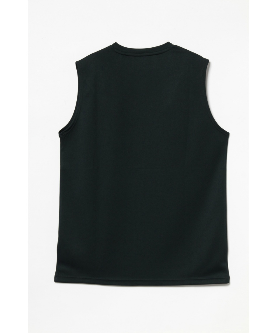 MACHATT ブラック Vネック ノースリーブ Tシャツ ノースリーブVネック機能ノースリーブVQ451502M03 | スポーツ