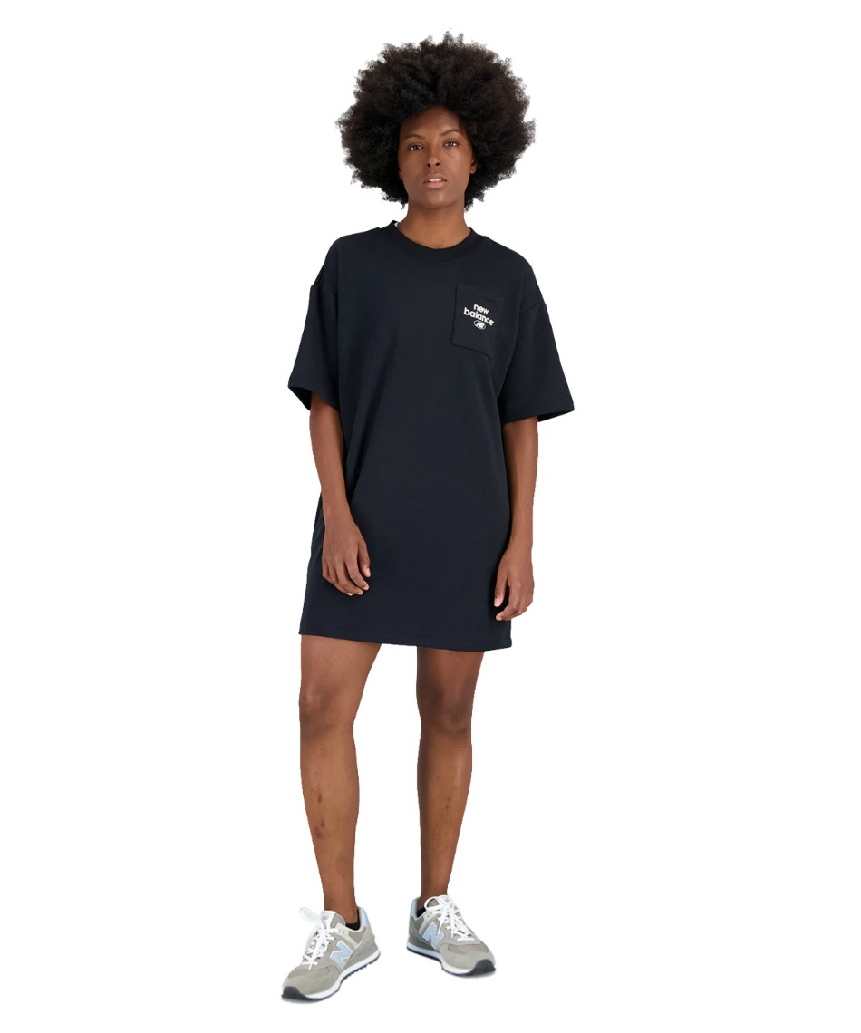 ニューバランス　NB セットアップ　オーバーサイズ ニューバランス(new balance) ワンピース 半袖 NB Athletics