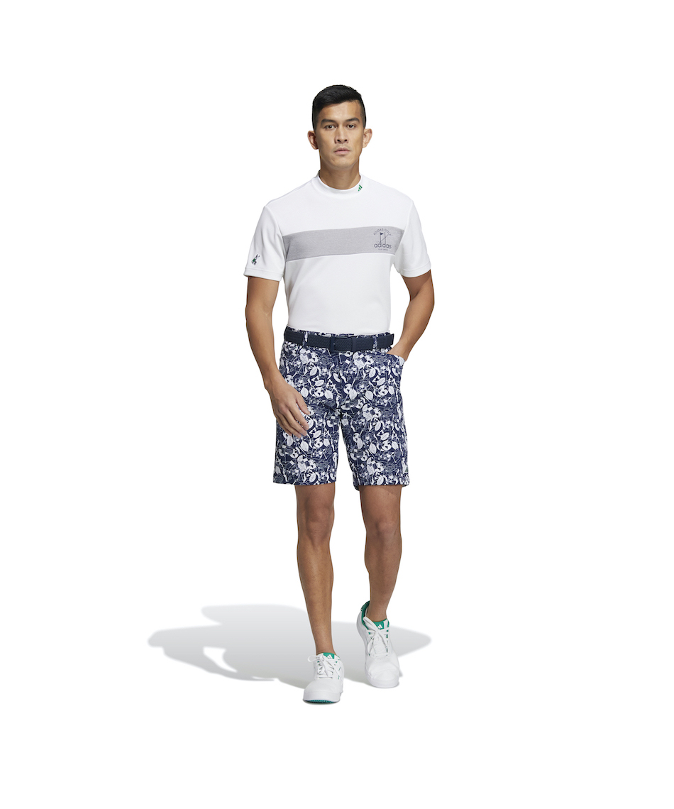 新品未使用　renoma golf ショートパンツ ゴルフウェア ショートパンツ PLAY GREEN サッカープリント