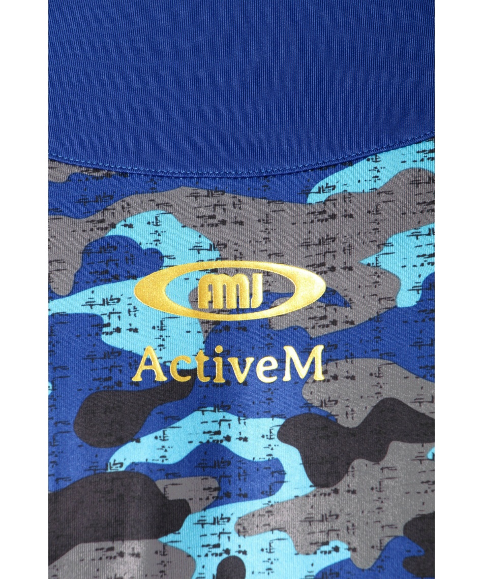 アクティブーム(ActiveM) 野球 アンダーシャツ 長袖 カモ柄七分袖