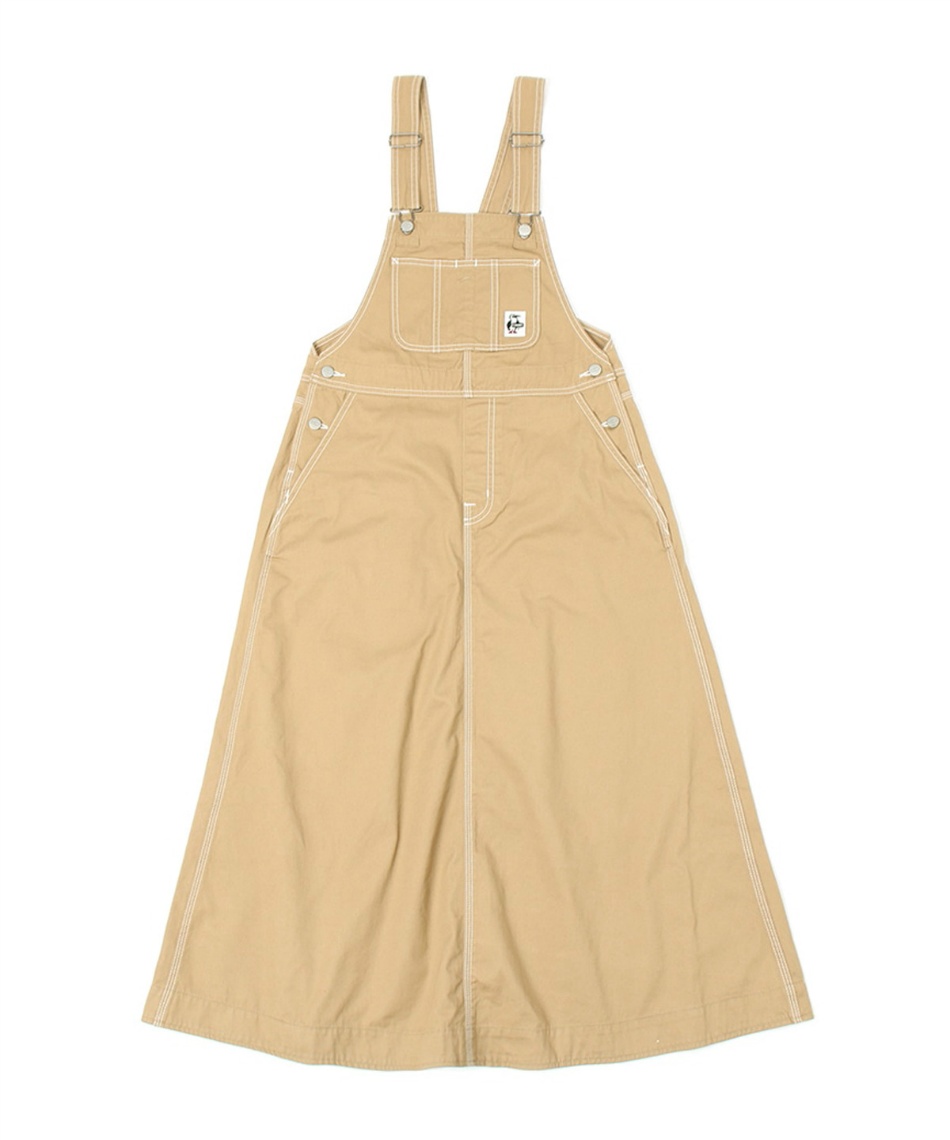 チャムス(CHUMS) ロングスカート オールオーバーザオーバーオール