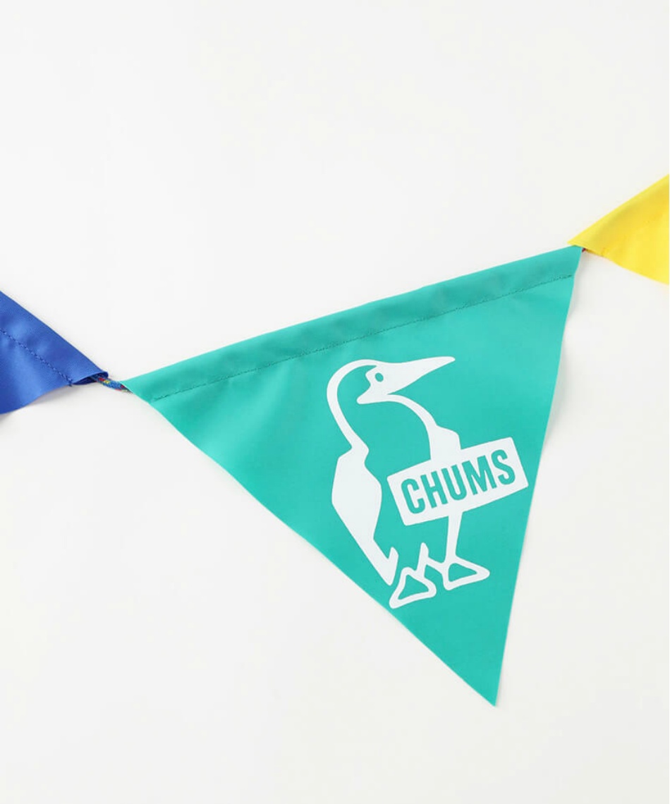 チャムス(CHUMS) テント飾り ブービーロゴガーランド Booby Logo