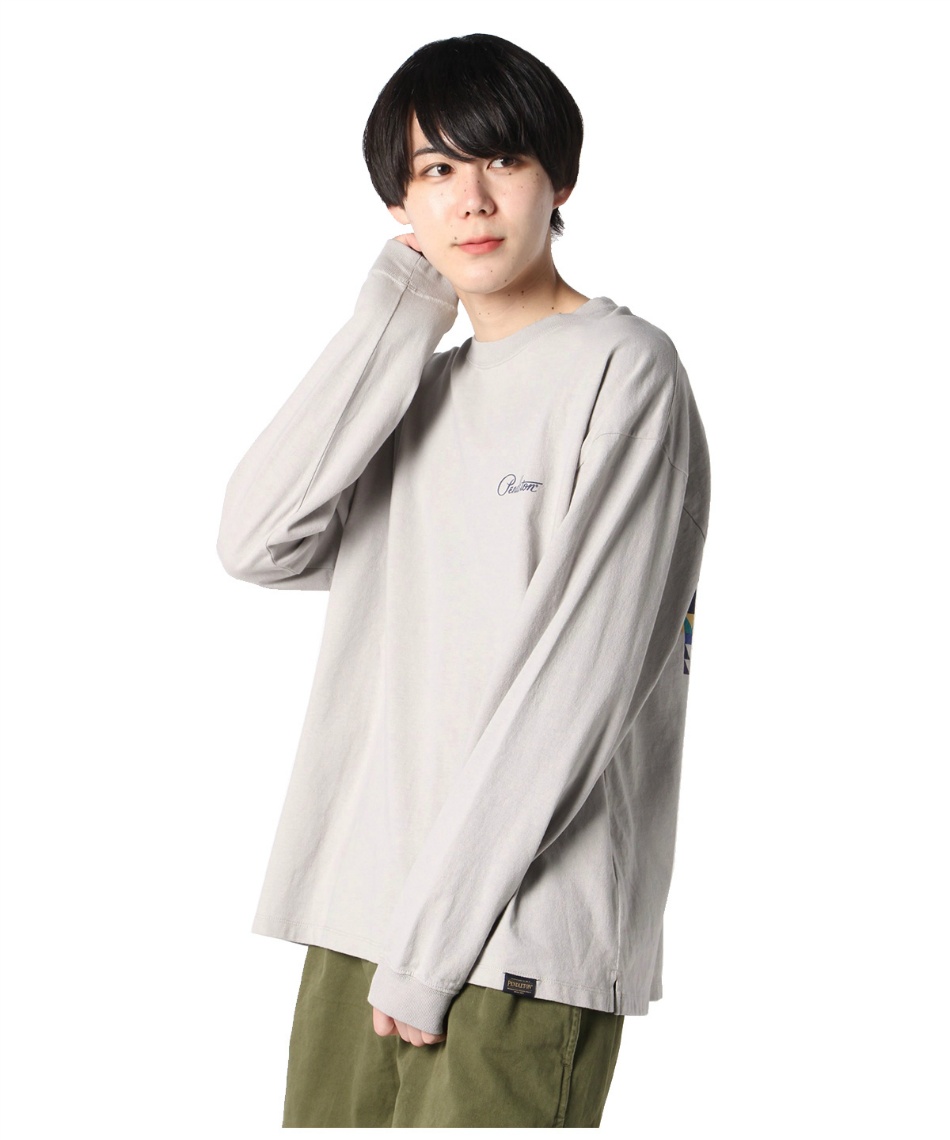 ペンドルトン(PENDLETON) Tシャツ 長袖 バックプリントロングスリーブT 