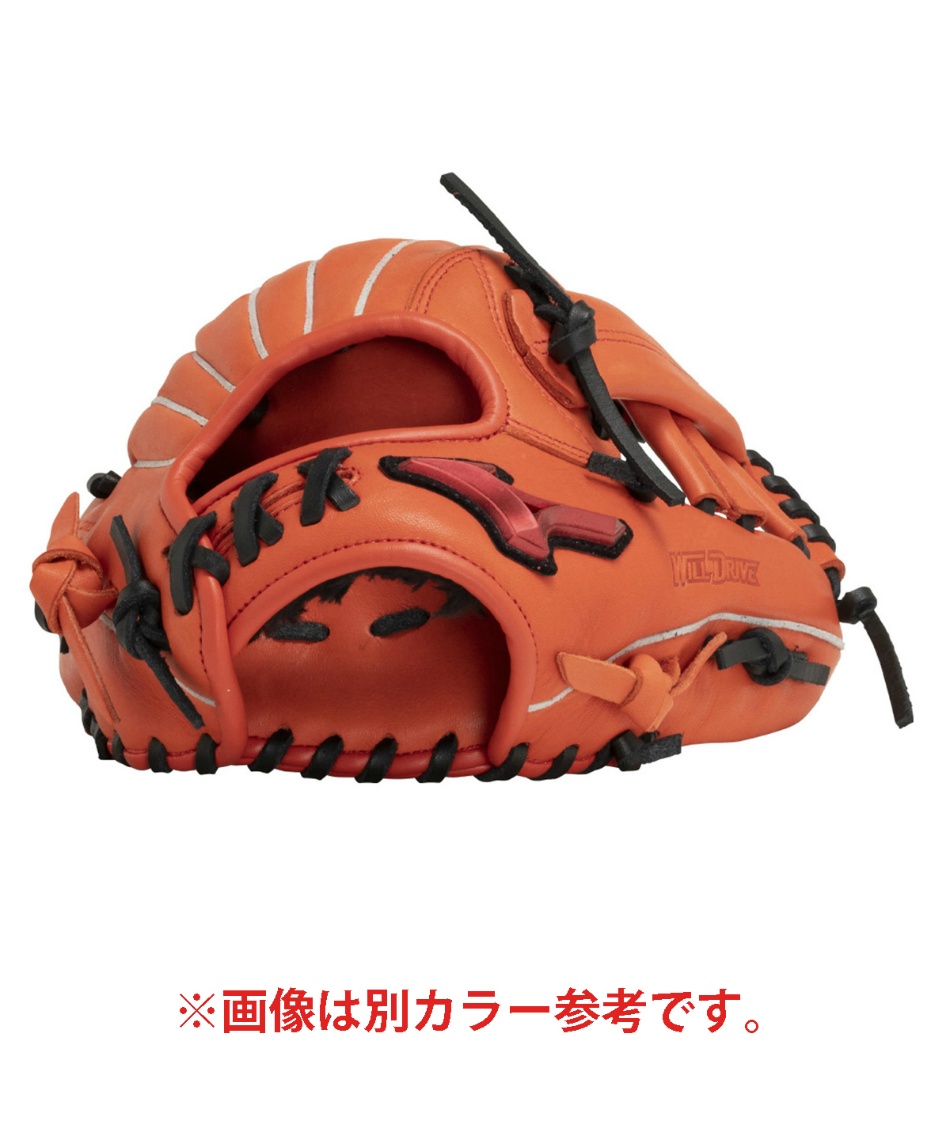 ミズノ(MIZUNO) 野球 少年軟式グローブ オールラウンド用 少年軟式用WILL DRIVE RED AXI 1AJGY29610