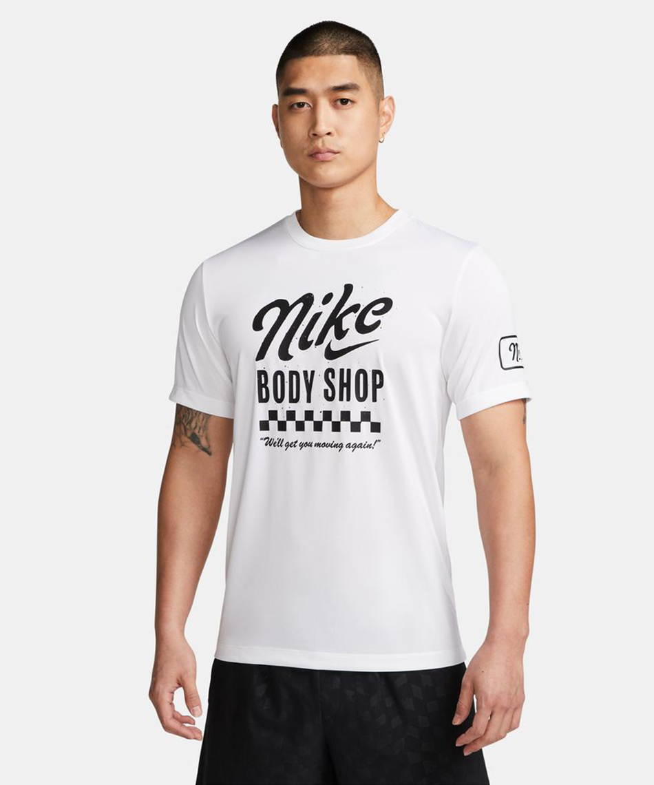 Tシャツ 半袖 DF BODYSHOP 機能Tシャツ FD0129-100 | スポーツ用品なら