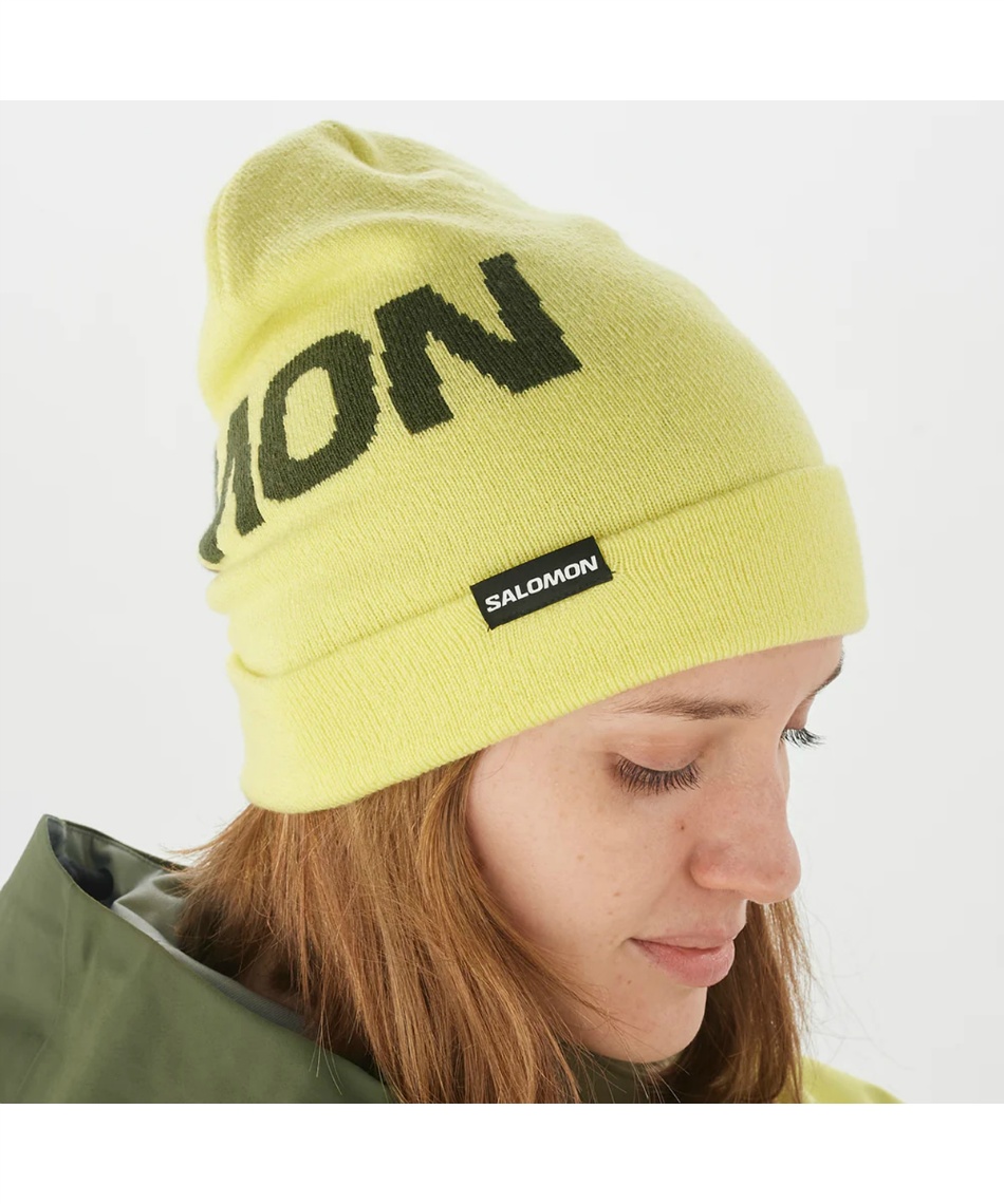 YVES SALOMON/イヴ サロモン】 KNITTED FOX HAT（キャップ）｜L