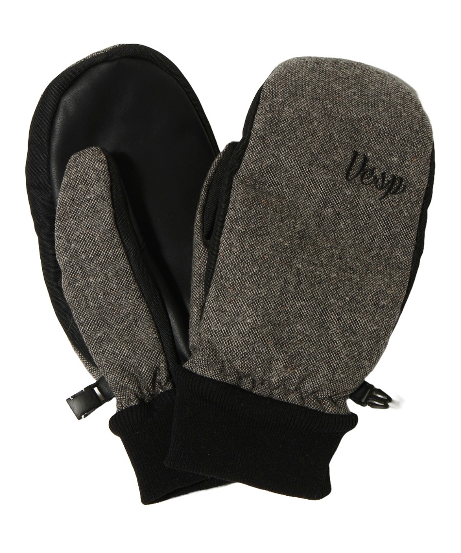 獲得ポイント60pt 【送料無料】ベスプ(VESP) スノーボードグローブ ミトン Rib Mitten リブミトン VPMG1026 【国内正規品】 メンズ レディース CGR M