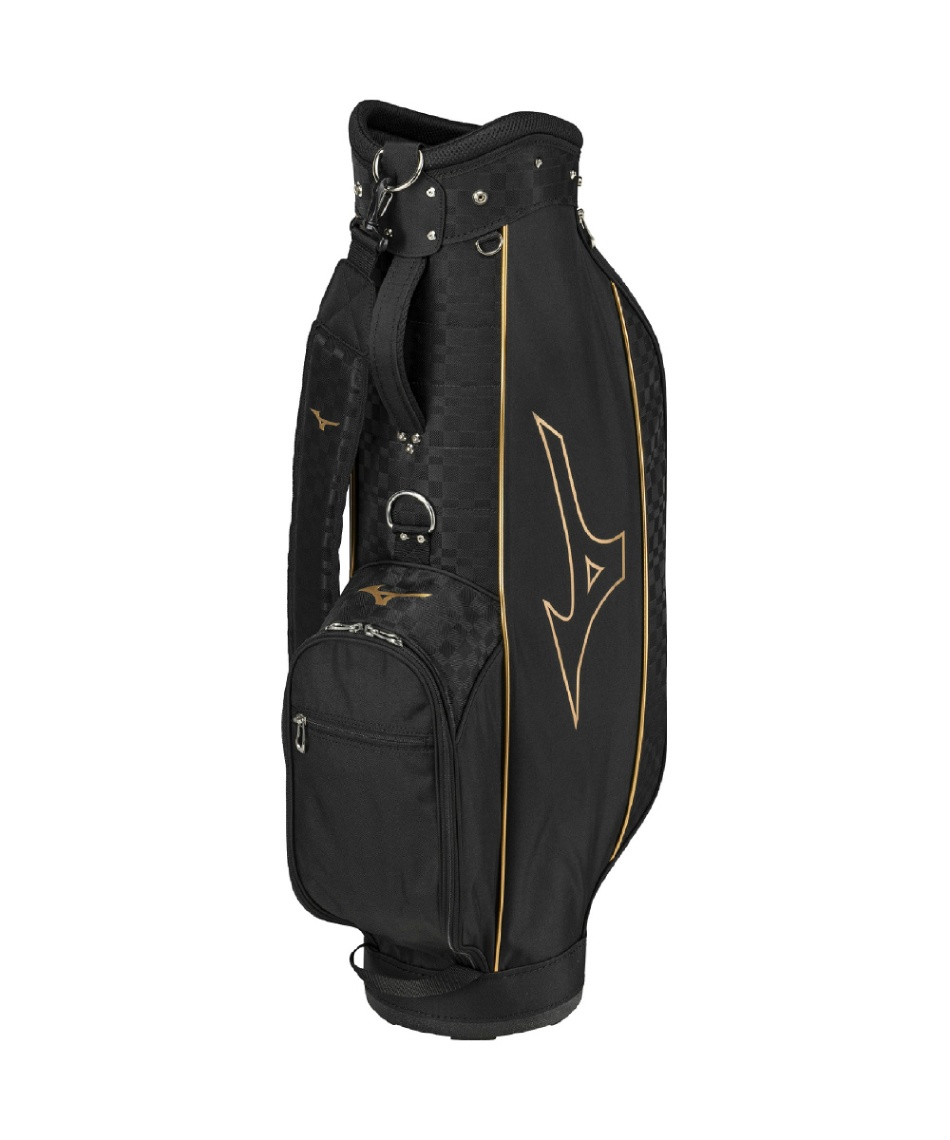 【最終値下げ】Mizuno ゴルフキャディバッグ(ブラック) MIZUNO ゴルフバッグ ミズノ Tour Stand Prime キャディバッグ