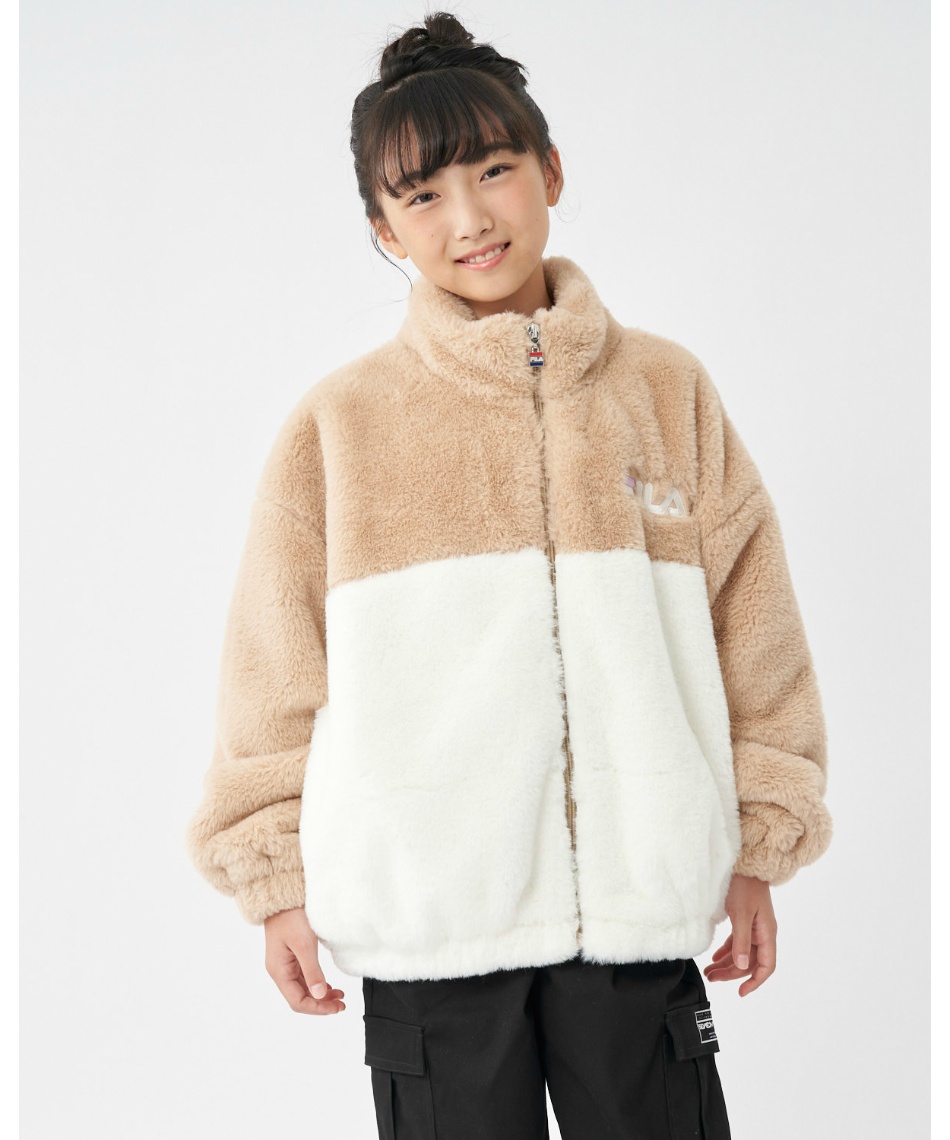 フィラ(FILA) ボア・シェルパジャケット シャギーボア裏タフタJK 143