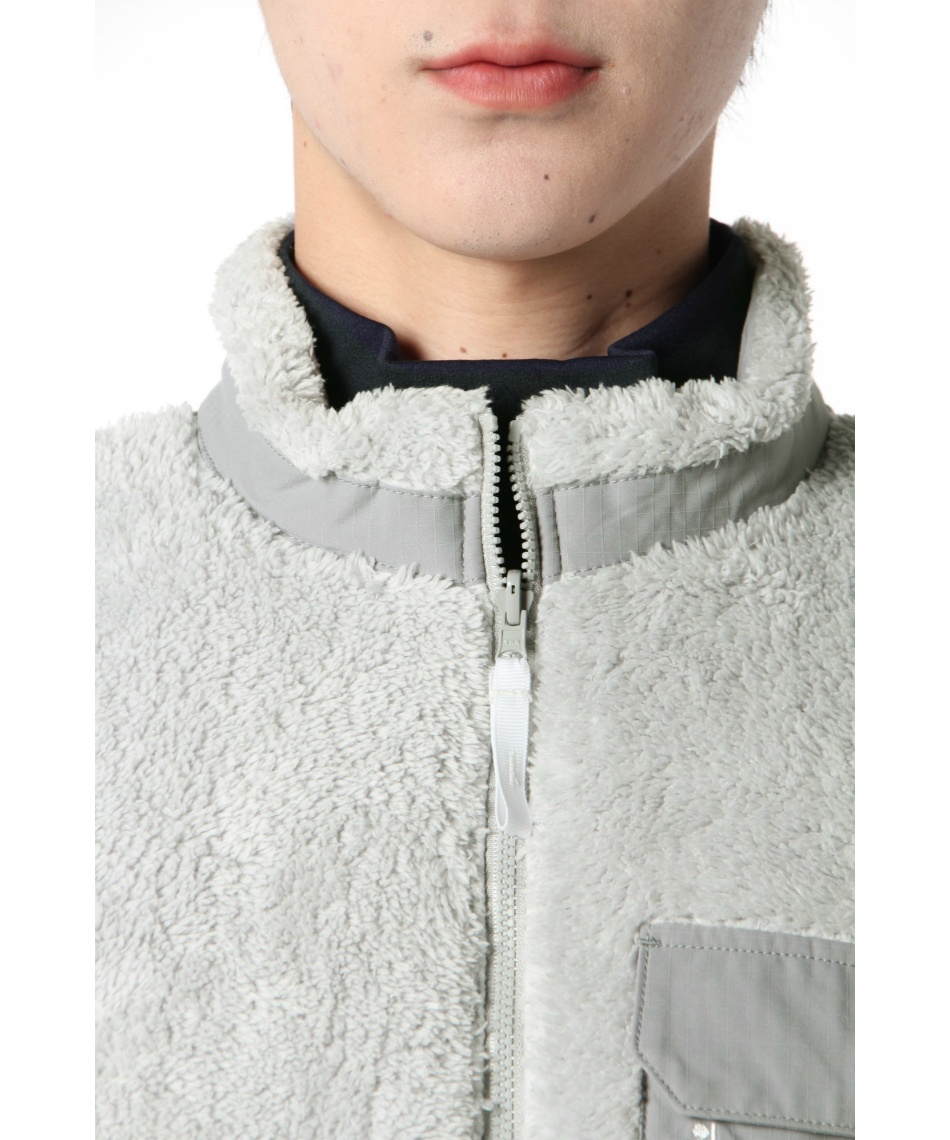 ゴルフウェア アウターベスト ダブルフェイスボアリバーシブルベスト