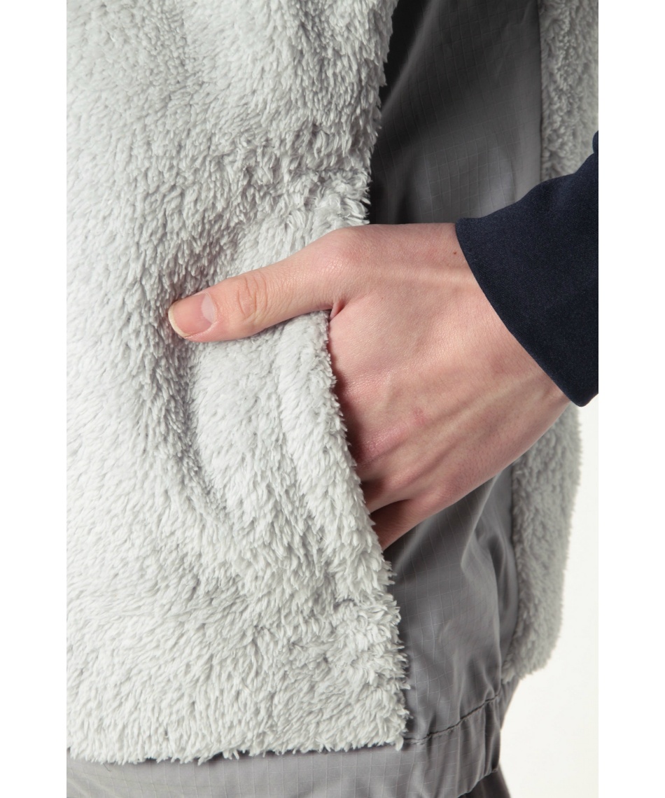 ゴルフウェア アウターベスト ダブルフェイスボアリバーシブルベスト