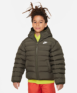 ナイキ　中綿ダウン　アウター　140 : NIKE ナイキ エア SYN 中綿ダウンジャケット レディース