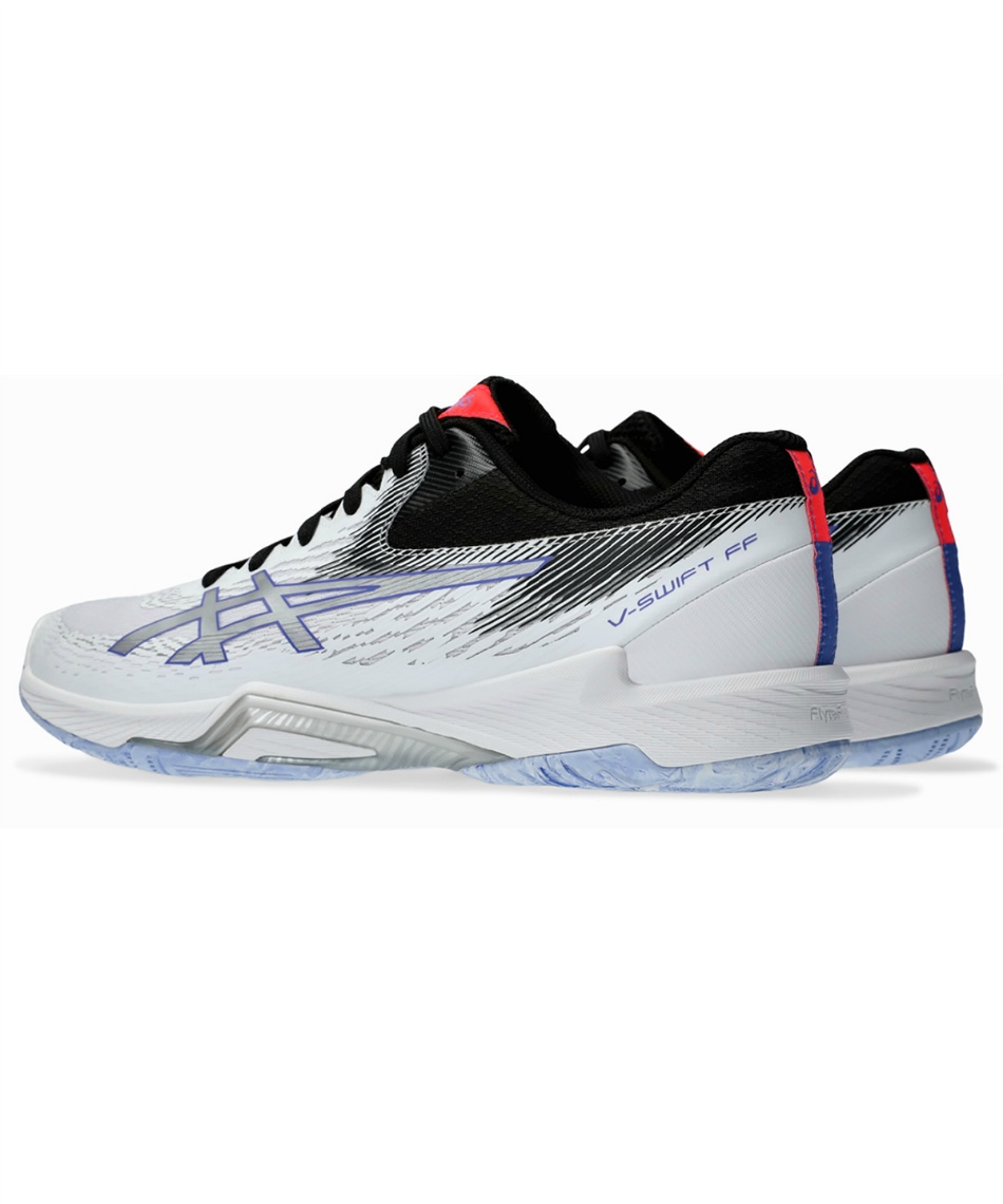 アシックス V-SWIFT FF 4 EXTRA WIDE V-SWIFT FF 4 | WHITE/CLASSIC RED | メンズ インドアスポーツ