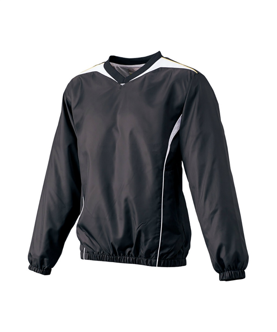 野球 ウインドブレーカージャケットVネック長袖メッシュBWP1413J