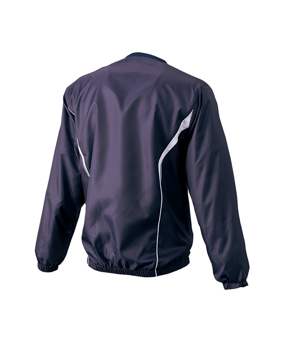 野球 ウインドブレーカージャケットVネック長袖メッシュBWP1413J