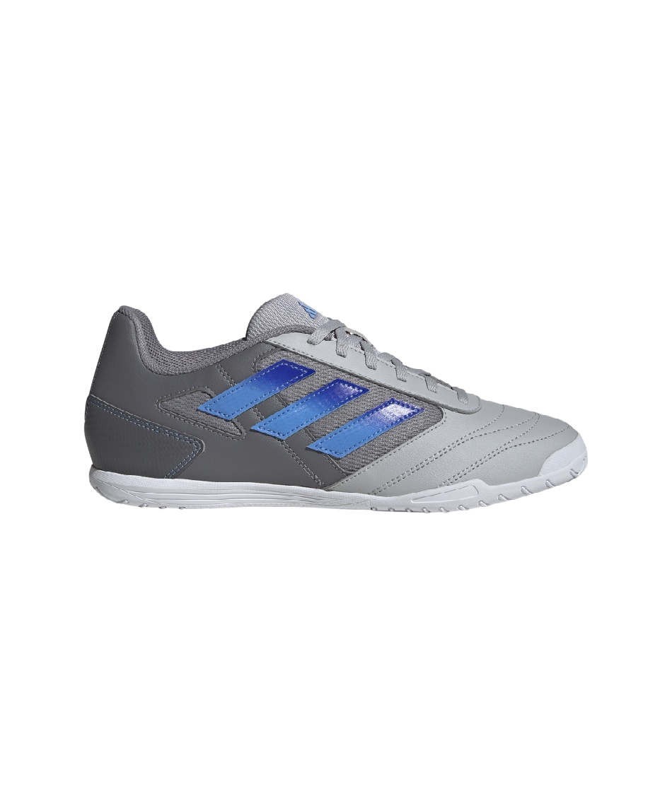 アディダス　サラ　フットサルシューズ グレー/ブルー 27.5センチ アディダス(adidas) フットサルシューズ インドア スーパー サラ 2 IN
