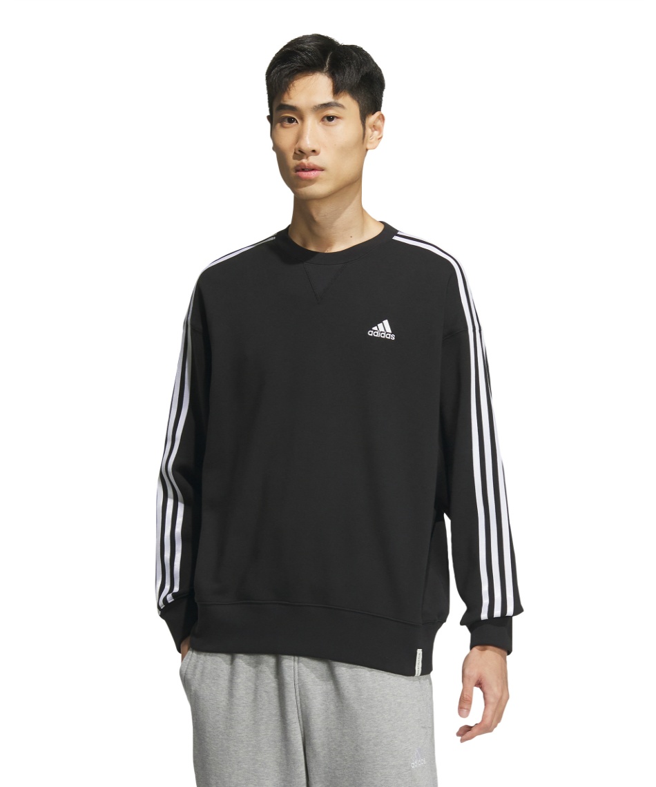 スウェットトレーナー エッセンシャルズプラス ルーズフィット スリー