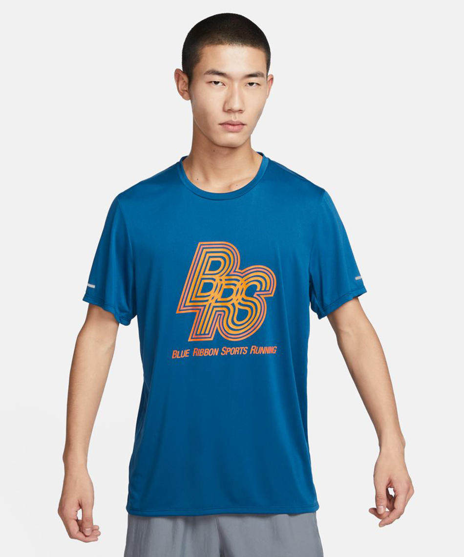ランニングウェア Tシャツ 半袖 メンズ ランエナジー RISE 365 S/S