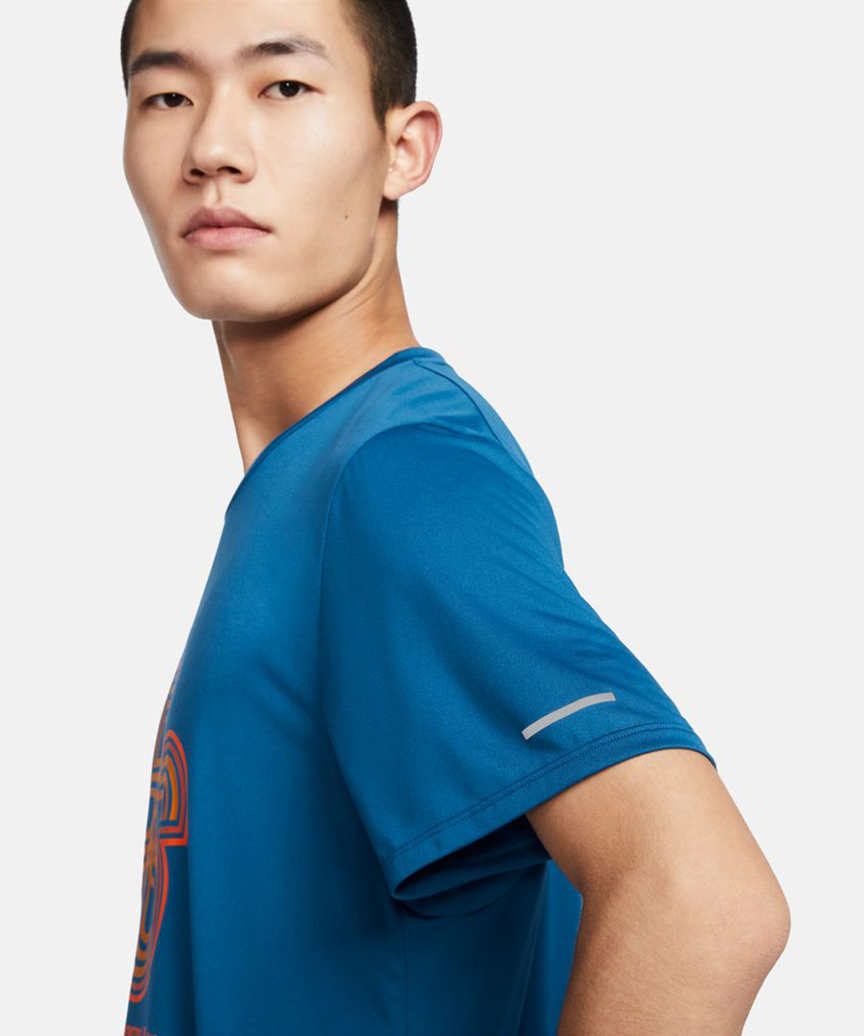 ランニングウェア Tシャツ 半袖 メンズ ランエナジー RISE 365 S/S