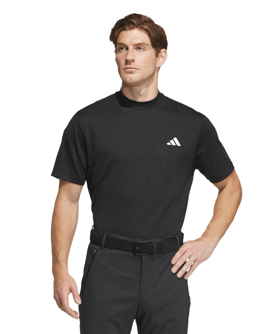 adidas アディダス モックネックシャツ 長袖 メンズ ゴルフ