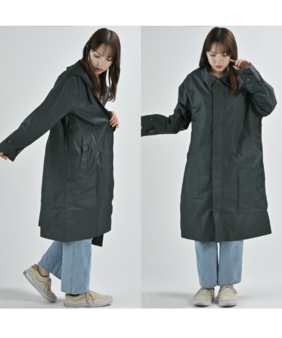 レオナール　レインコート レインコート ステンカラーコート D-648260 | スポーツ用品なら