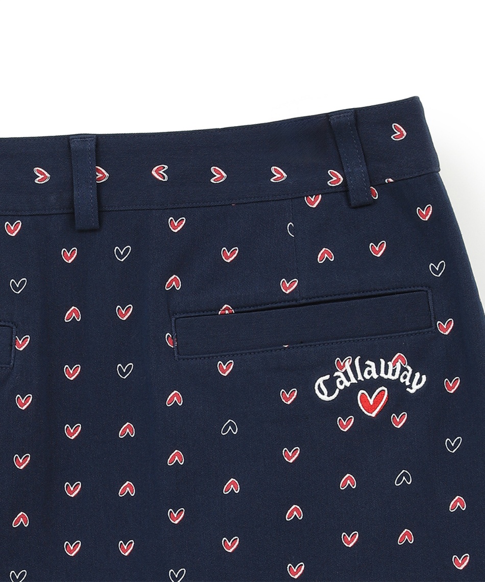 Callaway 黒 プリーツスカート Lサイズ Callaway キャロウェイ スカート レディース 春夏用 グレー 黒