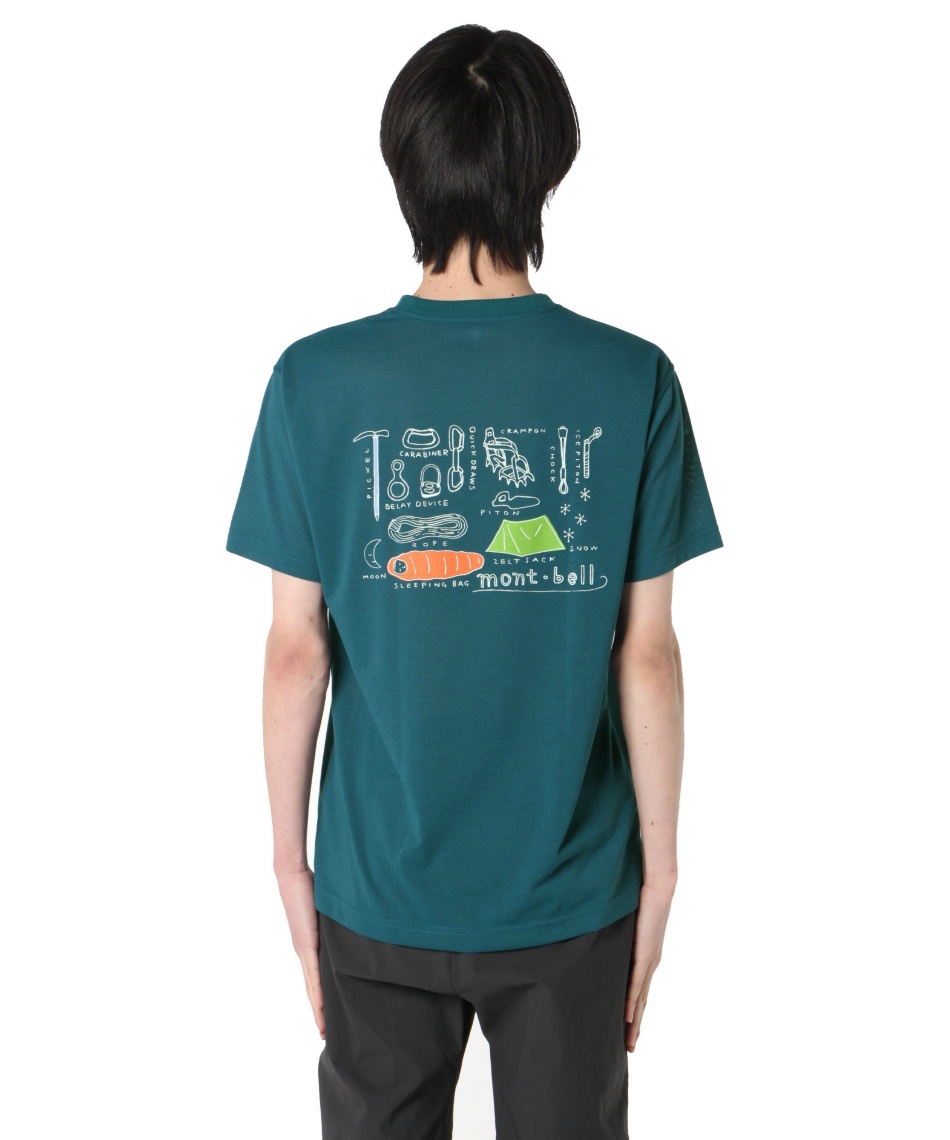 モンベル　Tシャツ　半袖　110cm   6枚セット Amazon.co.jp: [モンベル] Tシャツ 半袖 メンズ レディース 50th
