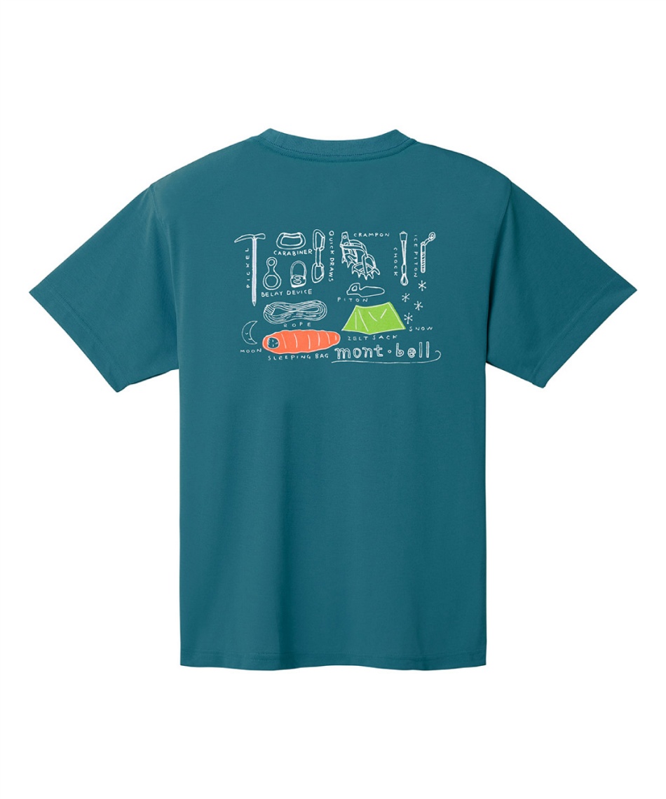 Tシャツ 半袖 WIC.T 山の道具 1114716 BGN | スポーツ用品ならヒマラヤ