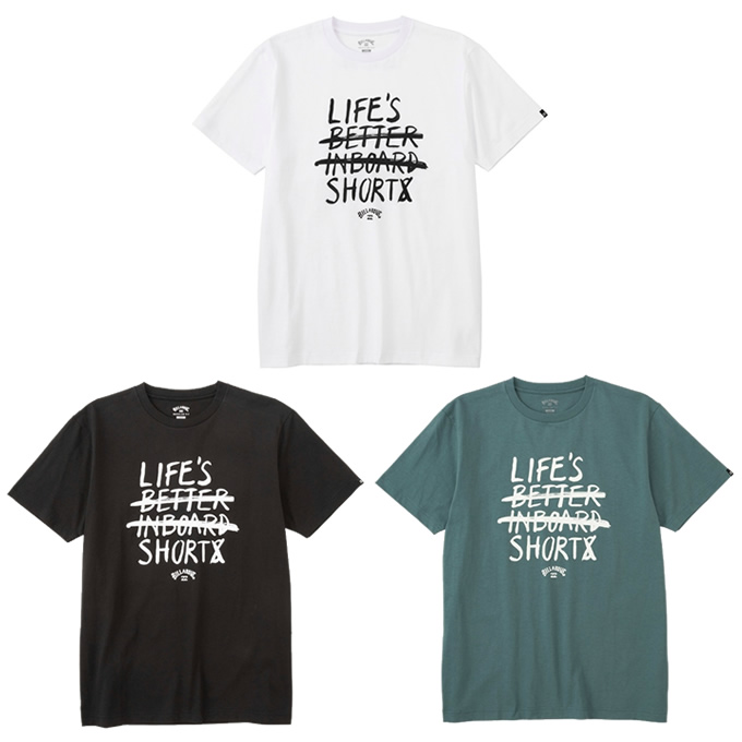 ビラボン BILLABONG Tシャツ 半袖 メンズ LIFES SHORT BE01A204