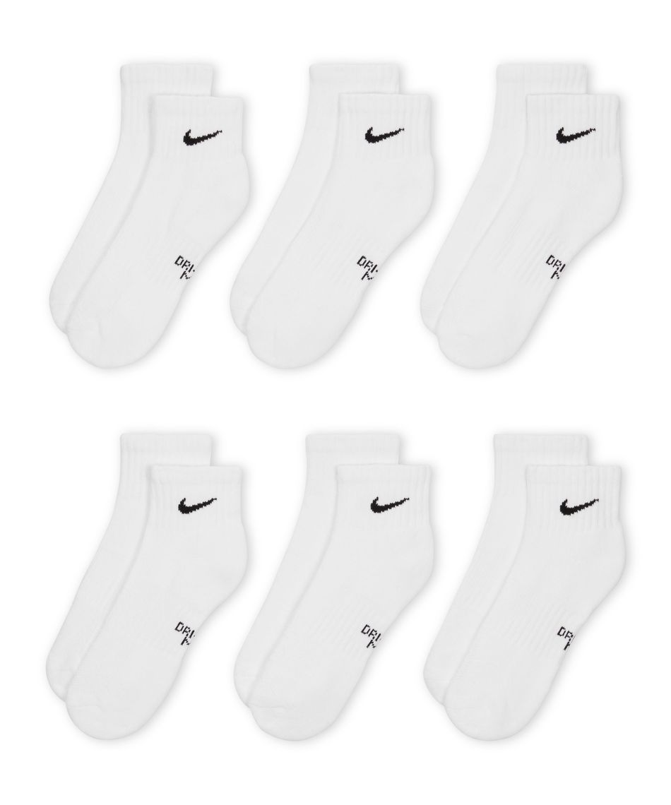 靴下 JR 6Pアンクルソックス SX6912-100 | スポーツ用品ならヒマラヤ